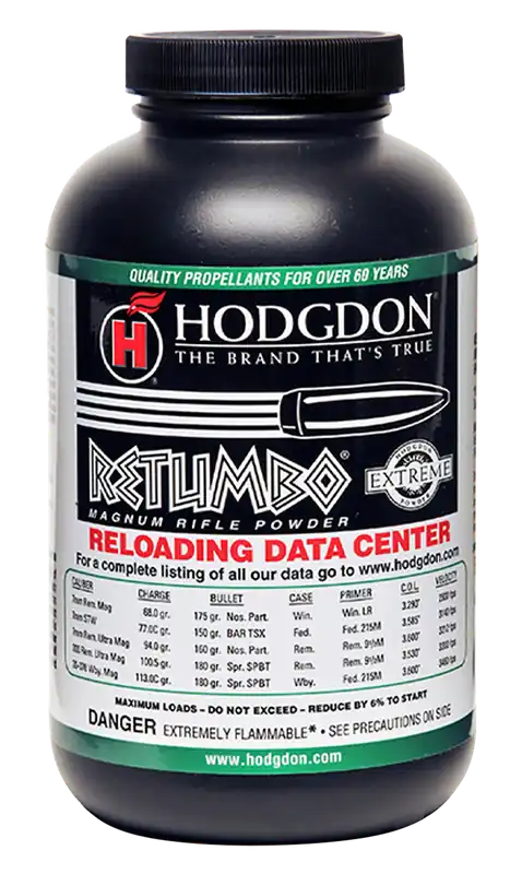 Hodgdon RET1 Extreme Retumbo Magnum Rifle Powder - 1 lb