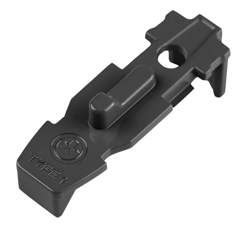 Magpul MAG803-BLK Tactile Lock-Plate Type 1 for PMAG AR/M4 GEN M3 Floor Plates - 5 Pack
