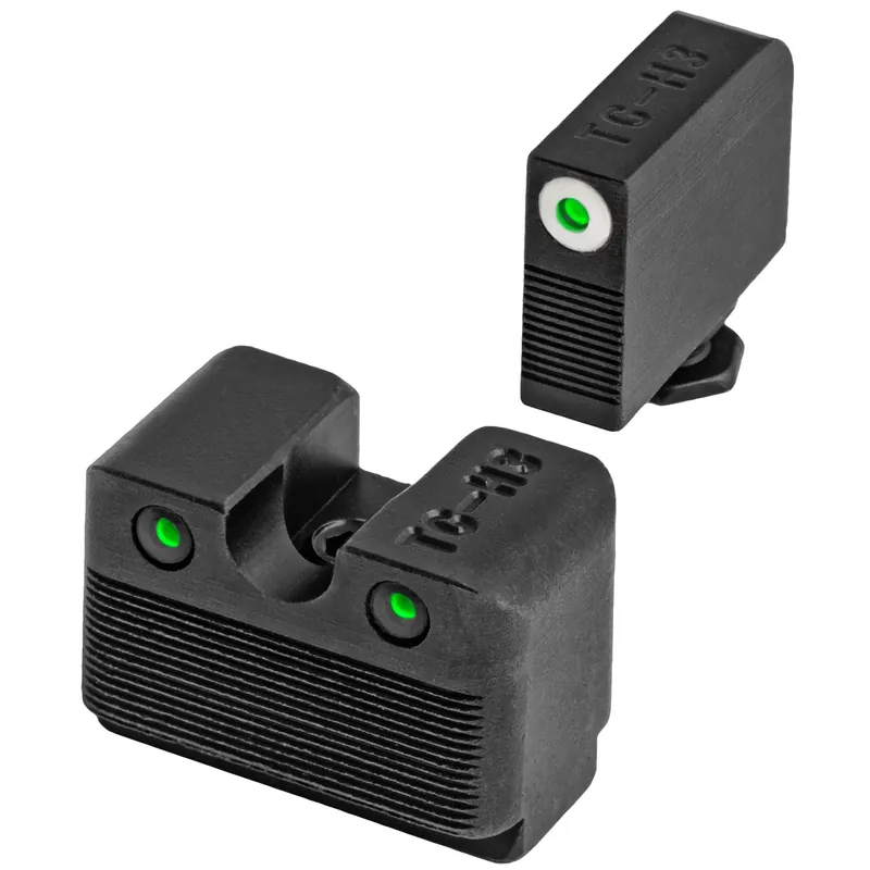 TRUGLO Tritium Pro Night Sights for Glock MOS Low White