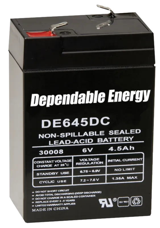 American Hunter DE30052 HR 6V 4.5Ah Rechargeable Battery