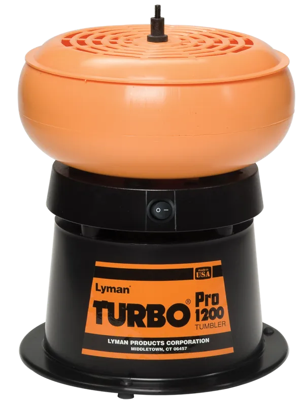 Lyman 7631318 1200 Pro Turbo Tumbler - 2 lbs Media Capacity