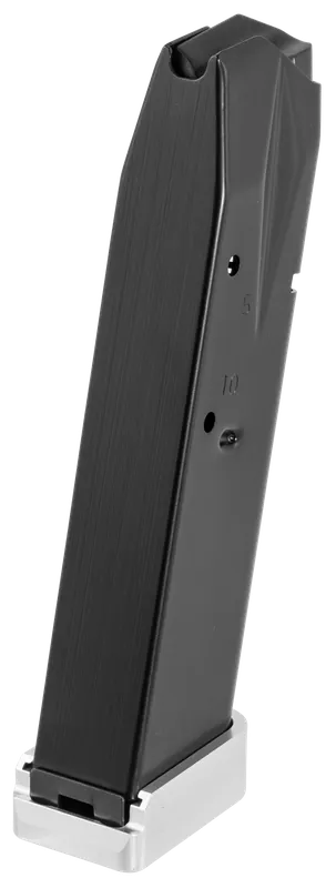 Mec-Gar 10rd Extended 9mm Magazine for Sig P226 X5 - Blued Anti-Friction Coated Carbon Steel