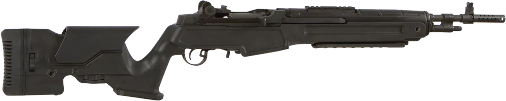 Precision Black Synthetic Stock with Adjustable Cheek Riser for Springfield M1A/M14 - Archangel AAM1A