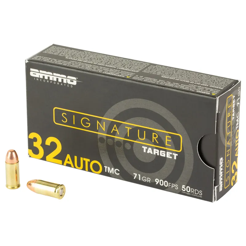 AMMO INC .32 Auto 71 Grain TMC - 50 Rounds/1000 Rounds