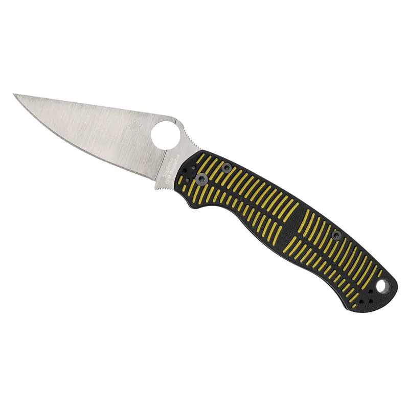 Spyderco Para Military 2 Salt Yellow/Black Knife
