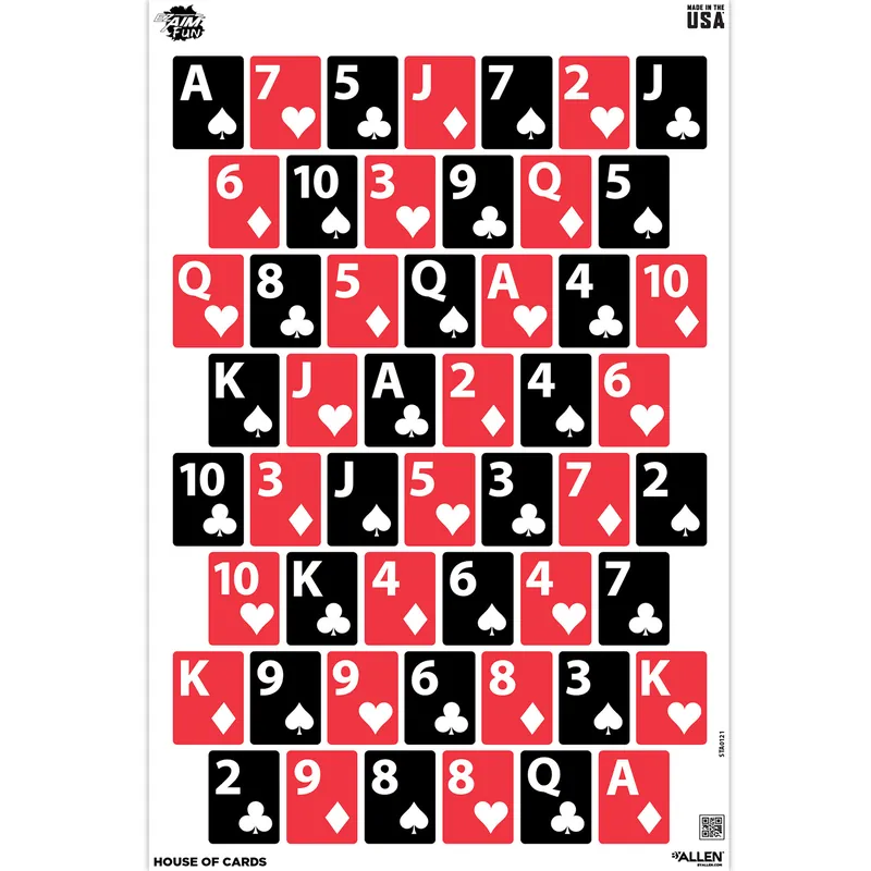 ALLEN EZ AIM 12"x18" Game On Target Pack - 8 Count