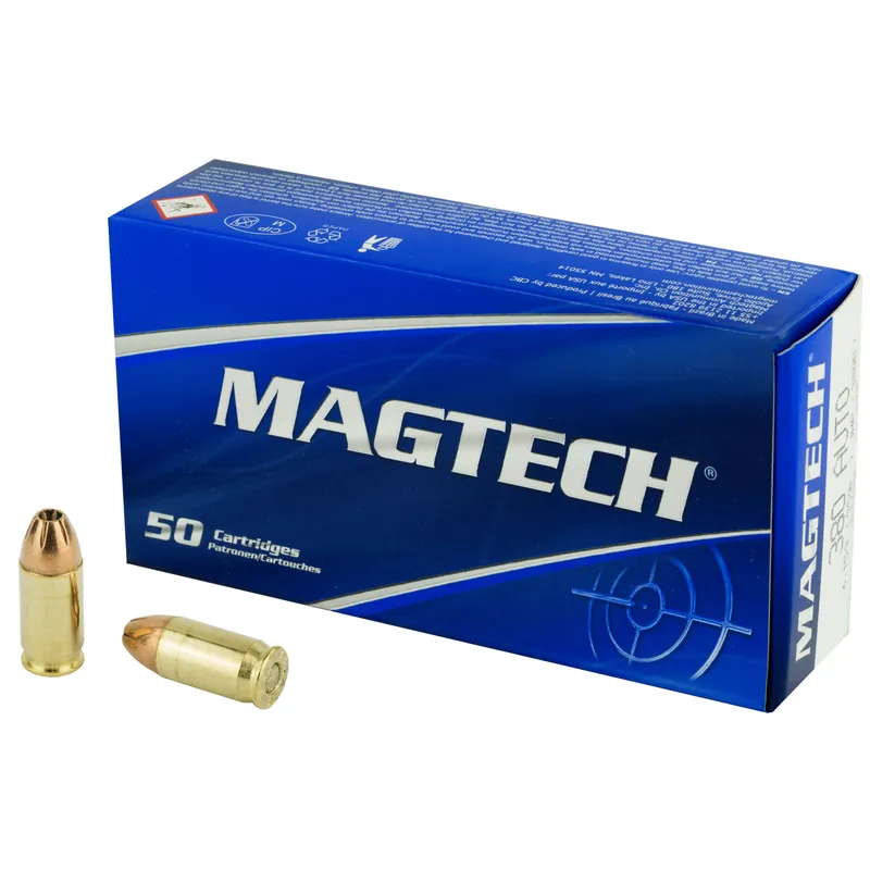 MAGTECH 380 ACP 95 Grain JHP Ammunition - 50 Rounds/1000 Rounds