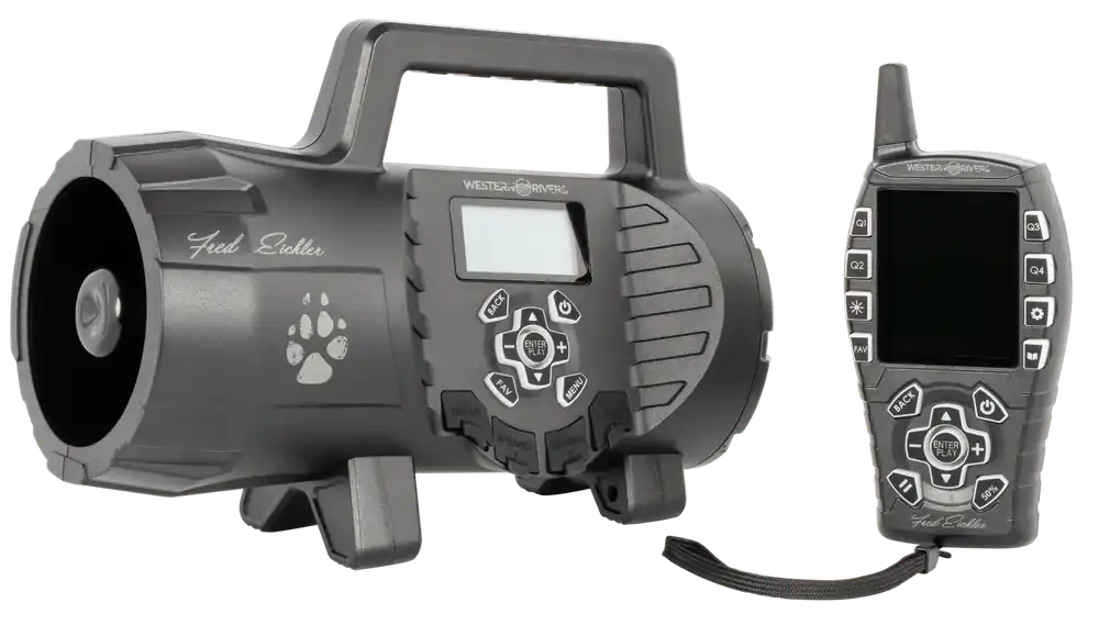 Western Rivers Eichler Electronic Predator Call with Remote Control - Black