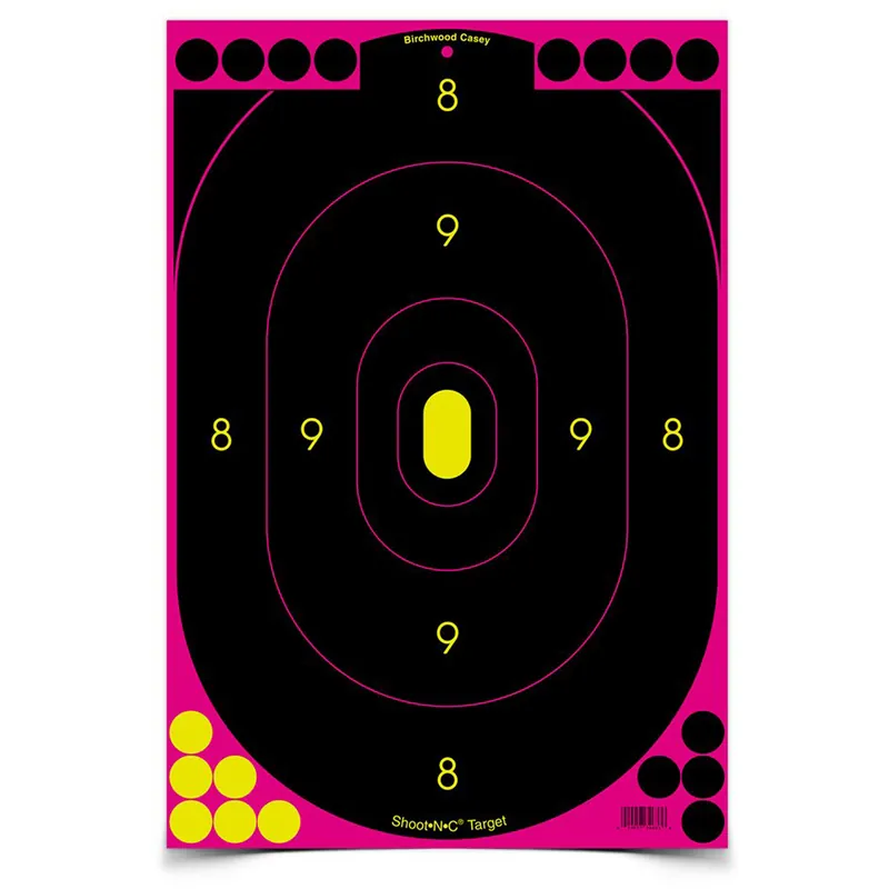 B/C Short-Nose Silhouette Target 5-12x18 Pink
