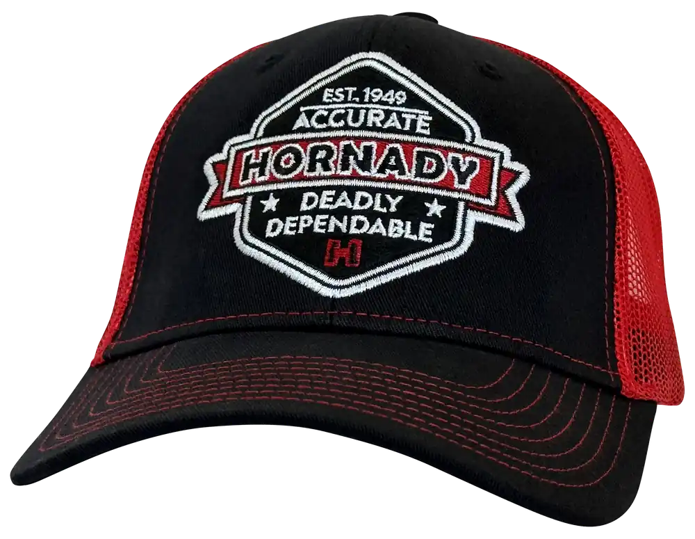 Hornady Gear 30200 Black Banner with Hornady Patch