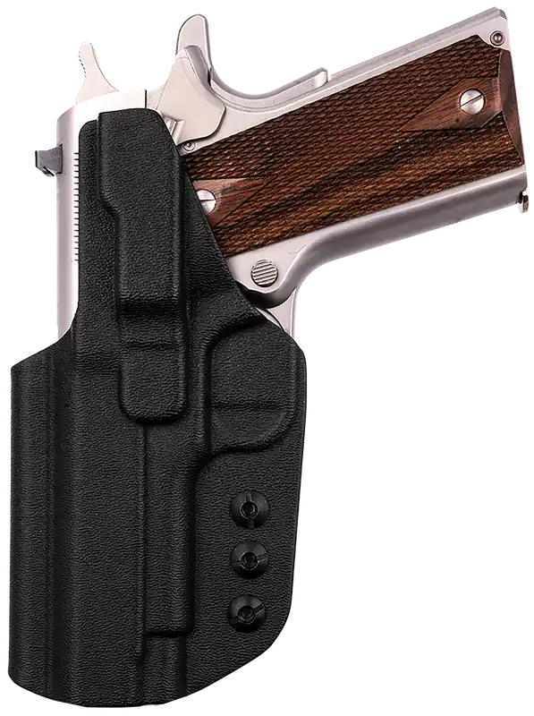 Tactical Kydex IWB Holster for 1911 Government - Black Belt Clip by 1791 Gunleather