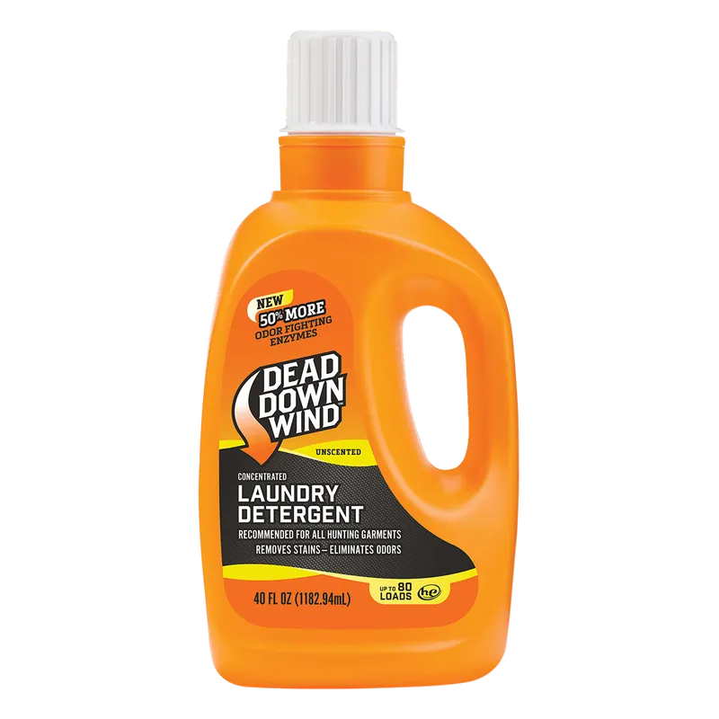 Dead Down Wind Odor Eliminator Unscented Laundry Detergent, 20 oz Jug