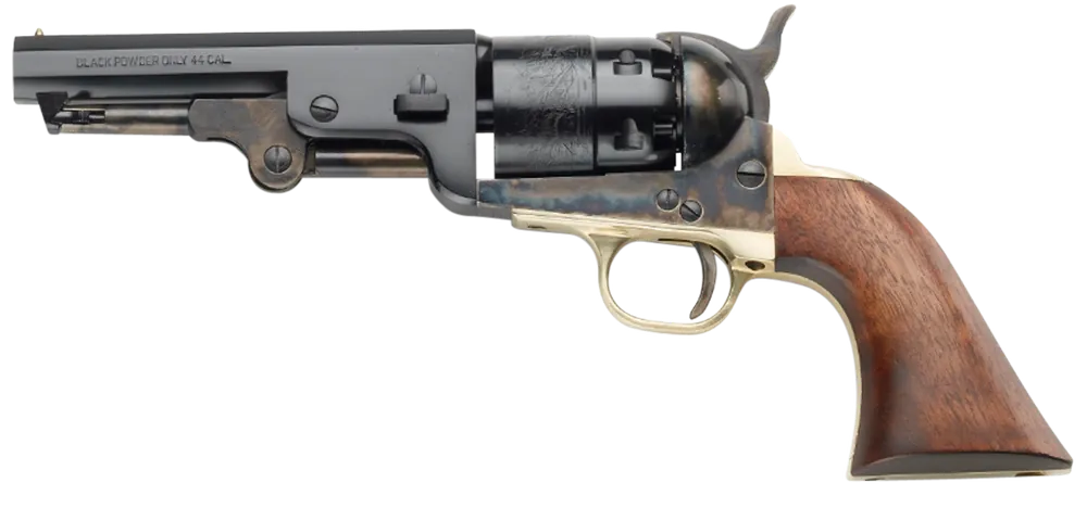 Pietta 1851 Navy Yank Sheriff .44 Cal Revolver with Blued Barrel & Walnut Grip