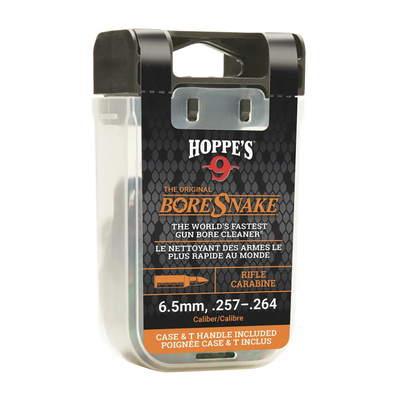 BORESNAKE RIFLE CLEANING KIT FOR .257/.264 CALIBER WITH DEN