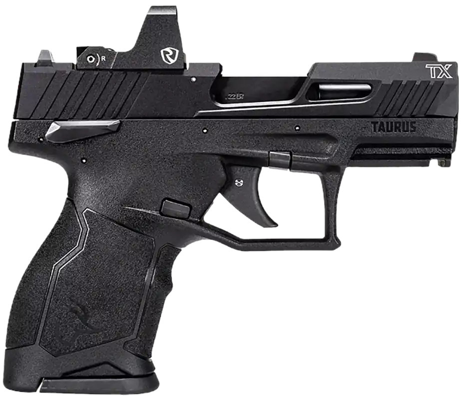 Taurus TX22C 22 LR Pistol with Riton Red Dot and Optic Ready Slide