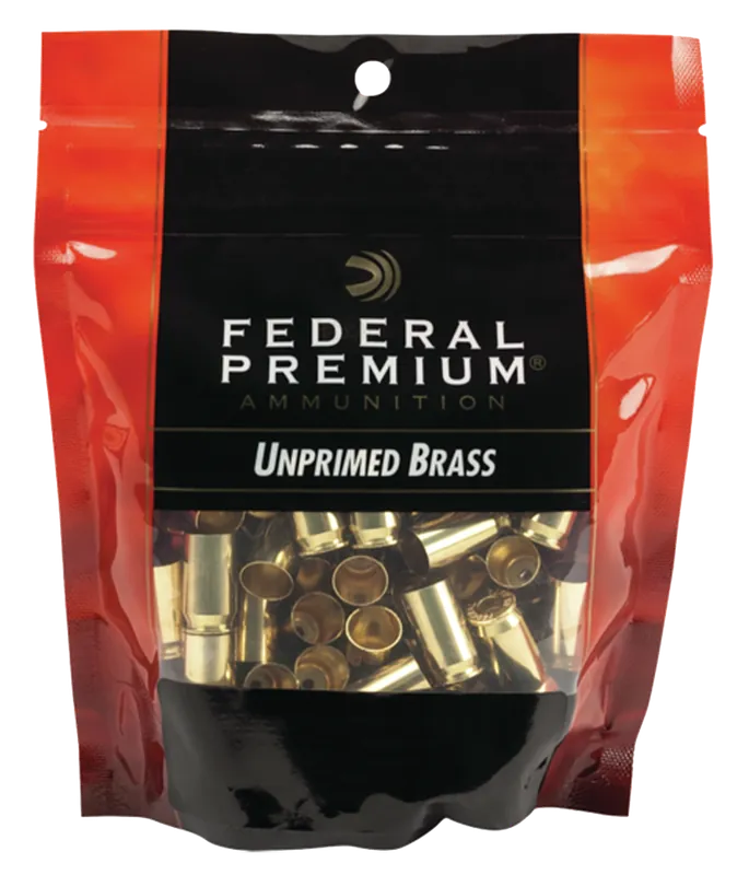 Federal Gold Medal Premium 40 S&W Handgun Brass - 100 Count Bag