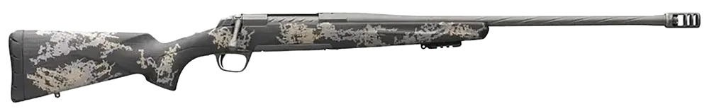 Browning X-Bolt Mountain Pro SPR 6.8 Western Rifle with Tungsten Gray Cerakote Finish and Carbon Fiber Stock