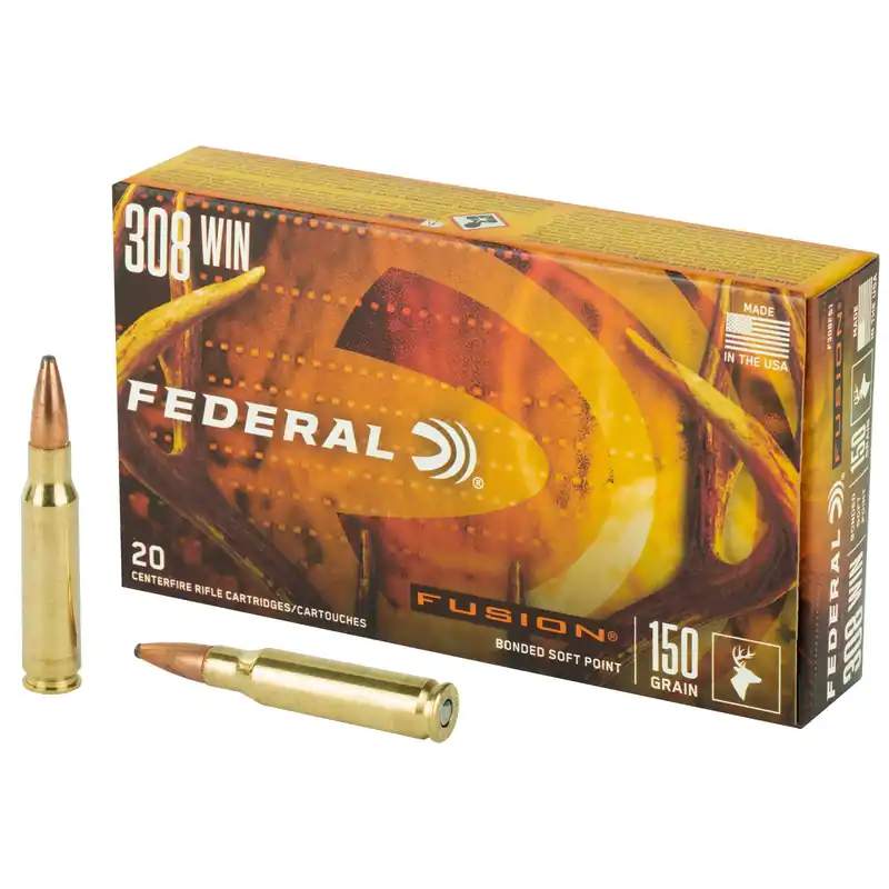 FUSION .308 Winchester 150 Grain Ammunition - 20 Rounds