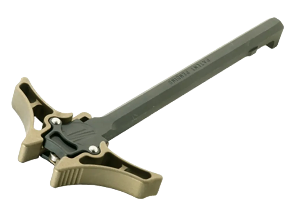 Timber Creek Outdoors Enforcer Ambidextrous Charging Handle - Burnt Bronze Billet Aluminum