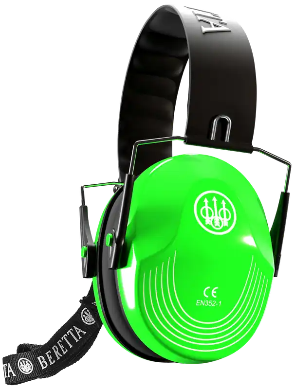 Beretta USA Safety Pro Muff 25 dB - Fluorescent Green/Black