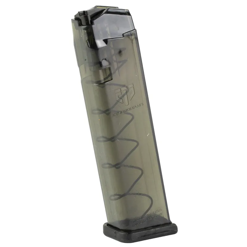 ETS Magazine for Glock 17/19 9mm 22-Round Clear Smoke