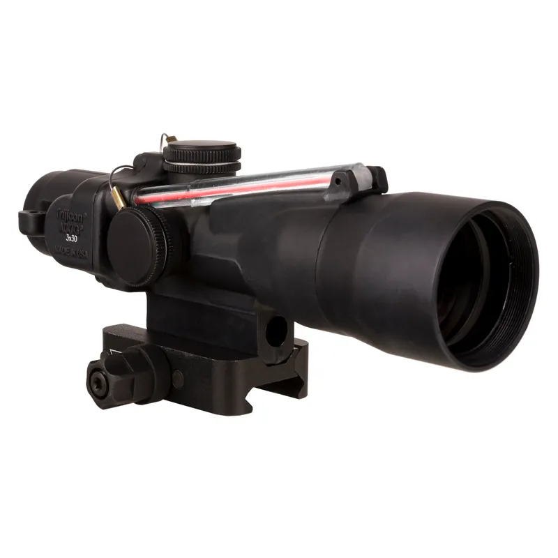 TRIJICON ACOG 3X30 Scope with Red Chevron Reticle for .223 Rifles