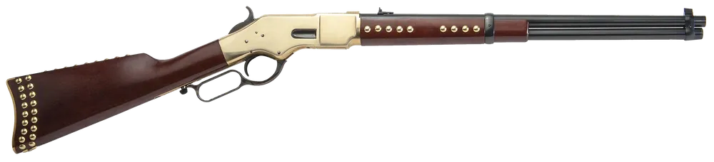 Cimarron 1866 Pawnee Carbine .45 Colt Rifle with Blued Steel Barrel and Brass Receiver