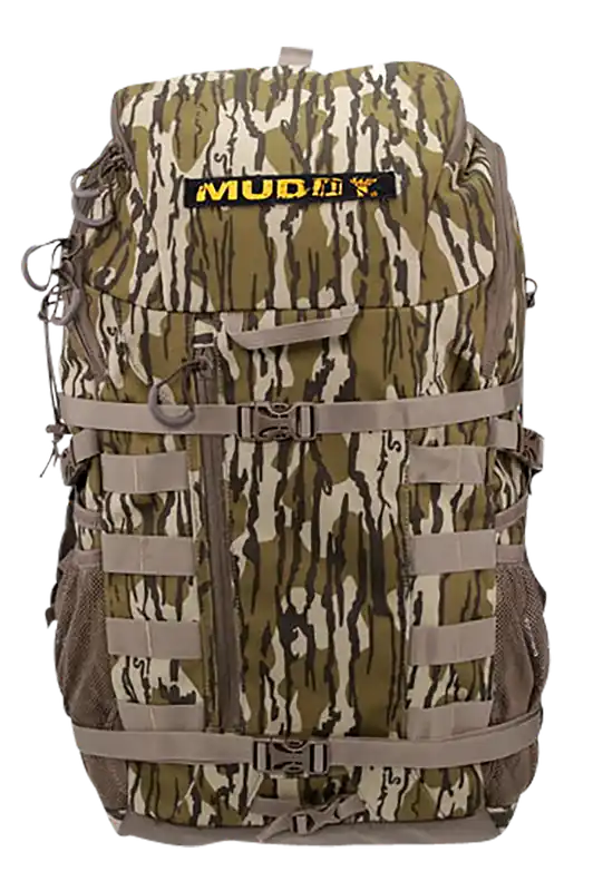 Muddy Pro 1500 Hunting Pack - Mossy Oak Bottomland Polyester with Zipper/Buckles Closure