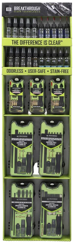 Breakthrough Clean BCTSK1 Sidekick Display Stand: Solvents & Cleaning Kits