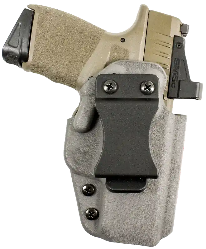 DeSantis Gunhide Mean Streak IWB Holster for Springfield Hellcat - Right Hand, Gray