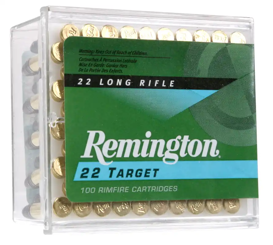 Remington 22LR Target Ammo 40gr RN - 100/Box