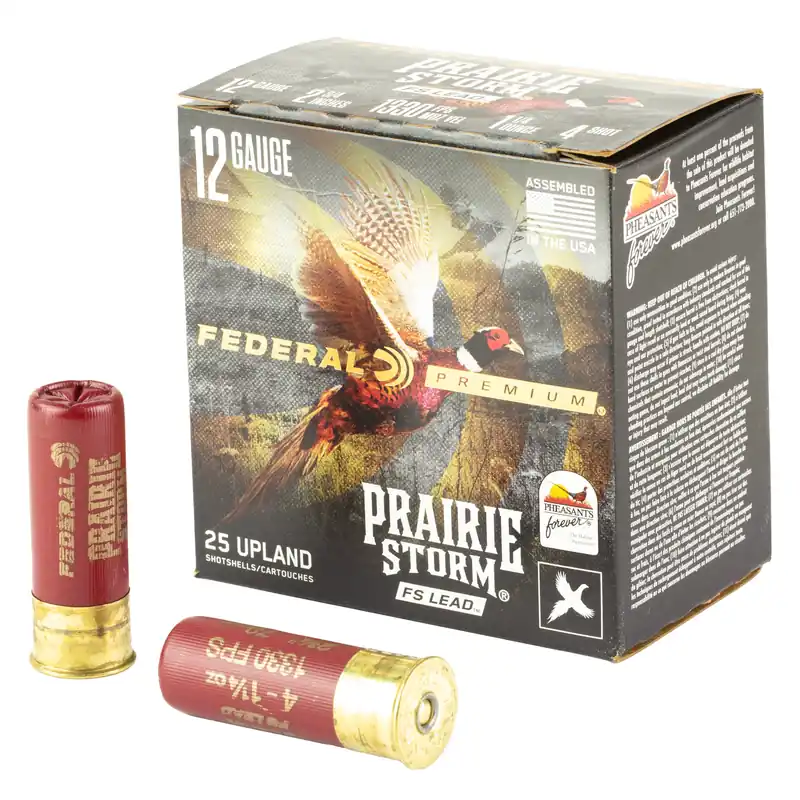 Federal Premium 12 Gauge 2.75" #4 Shotgun Shells - 25 Rounds/250 Case