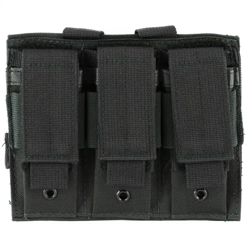 NCSTAR VISM Triple Pistol Magazine Pouch Black