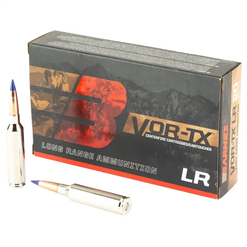 Barnes LRX 7mm PRC 160 Grain Ammunition - 20 Rounds per Box, 200 Rounds Total