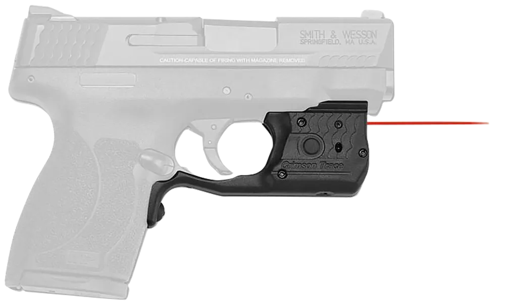 Crimson Trace LL-808 Laserguard Pro Red Laser for Smith & Wesson M&P Shield .45 ACP - Black