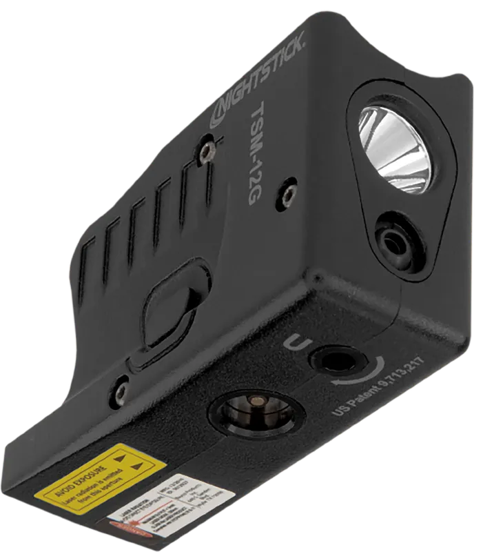 Nightstick TSM16G Light with Green Laser for Springfield Armory Hellcat - Black, 150 Lumens LED