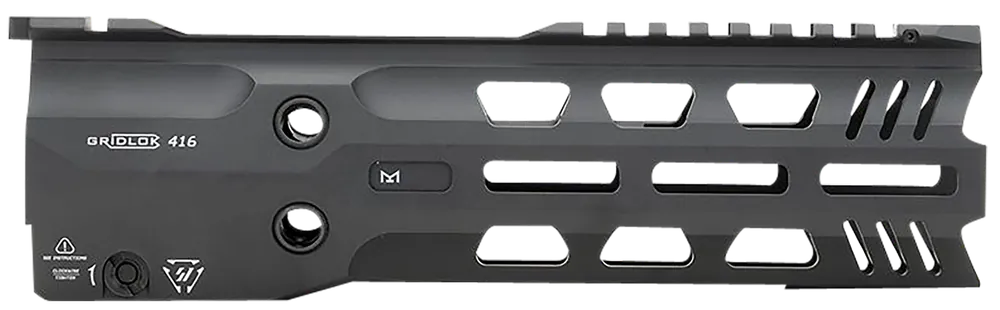 Strike Industries GRIDLOK416L9 9" M-LOK Handguard for HK 416/MR556/M27 IAR - Black Aluminum