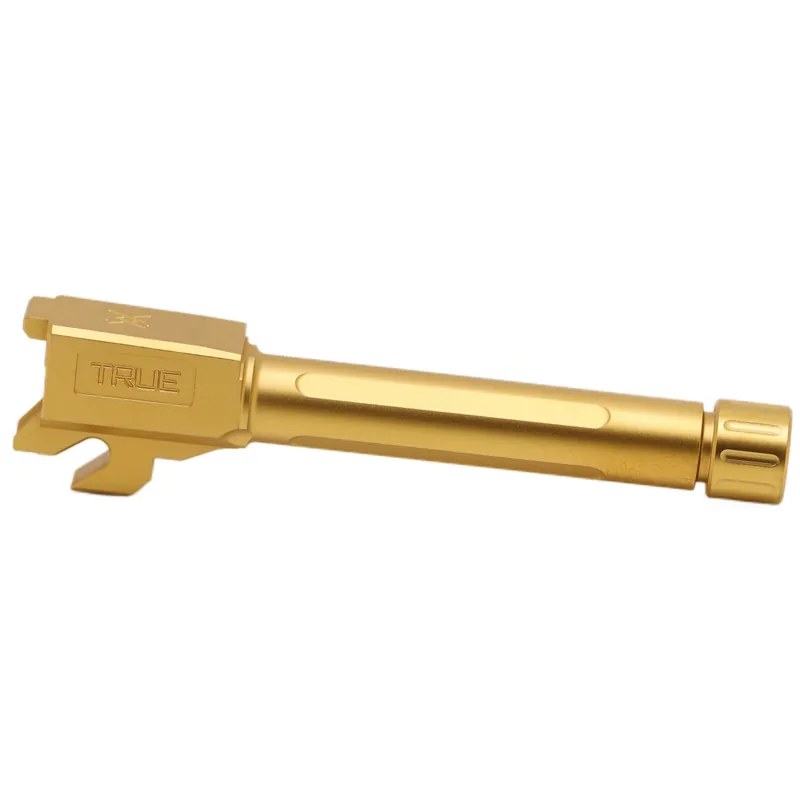 True Precision P320C 9mm Gold Threaded Barrel