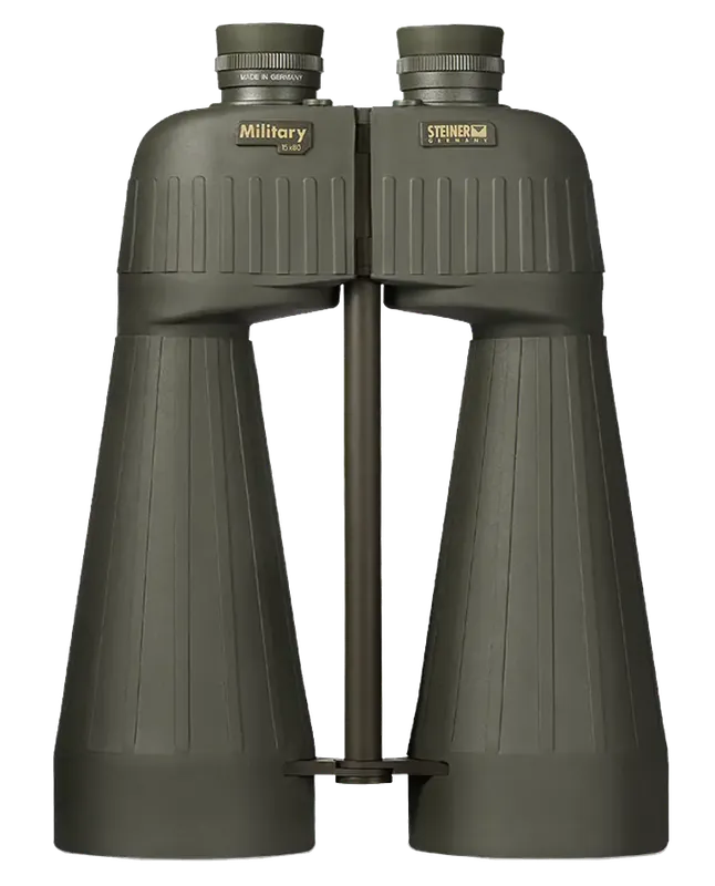Steiner 2670 M1580 15x80mm Floating Prism Binoculars, OD Green Makrolon with Rubber Armor