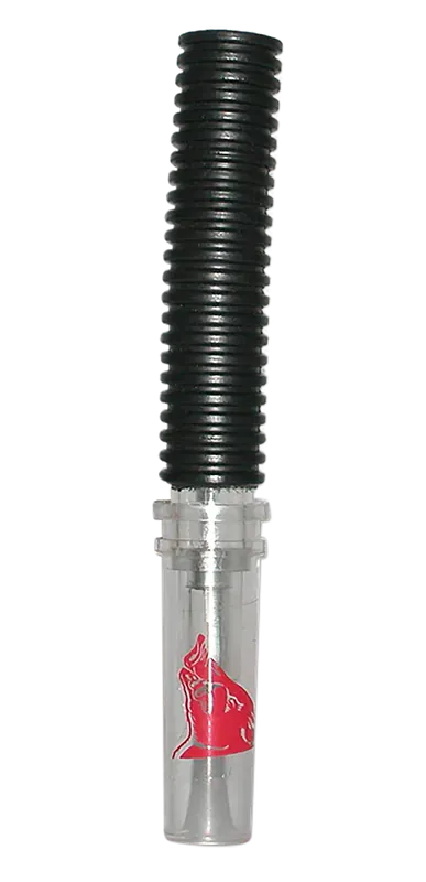Haydel's PS92 Pig Squealer Grunter Call for Hog Attraction - Clear/Black Plastic