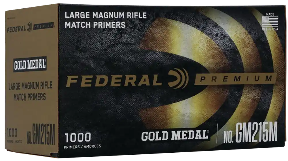 Federal GM215M Gold Medal Premium Multi Caliber - 1000 Rounds Per Box, 5 Cases