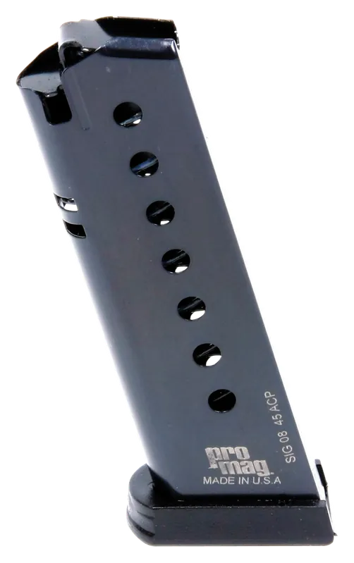 ProMag SIG08 8-Round .45 ACP Magazine for Sig P220 - Blued Steel