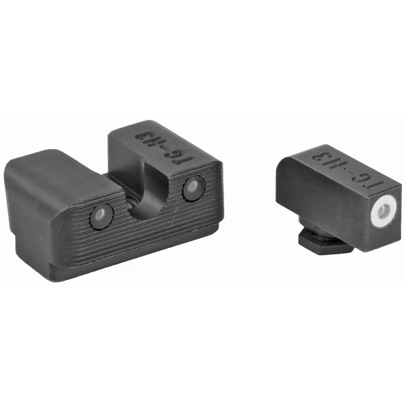 TRUGLO Tritium Pro Low White Sight Set for Glock
