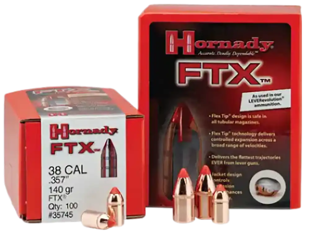 Hornady FTX .45 Cal 200gr Flex Tip Expanding Bullets - 50 Box/25 Case