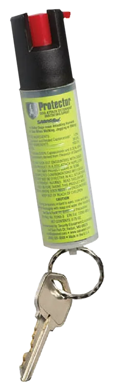 Sabre SRPK02 Dog Spray with Key Ring - 12 ft Range, 0.75 oz Capsaicin