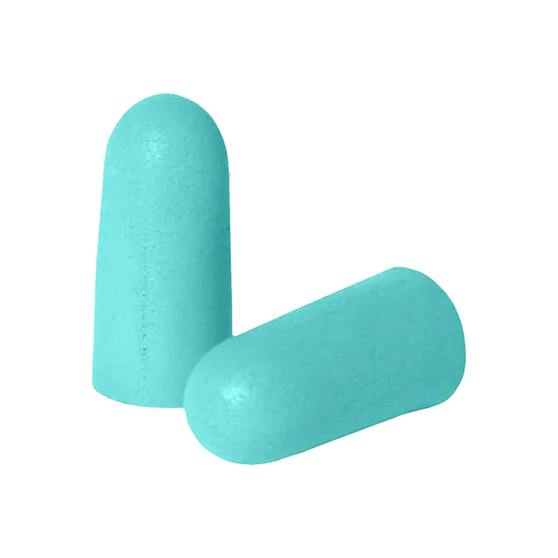 Radians FP70A25 Aqua Blue Foam Earplugs, 32 dB Noise Reduction, 25 Pairs