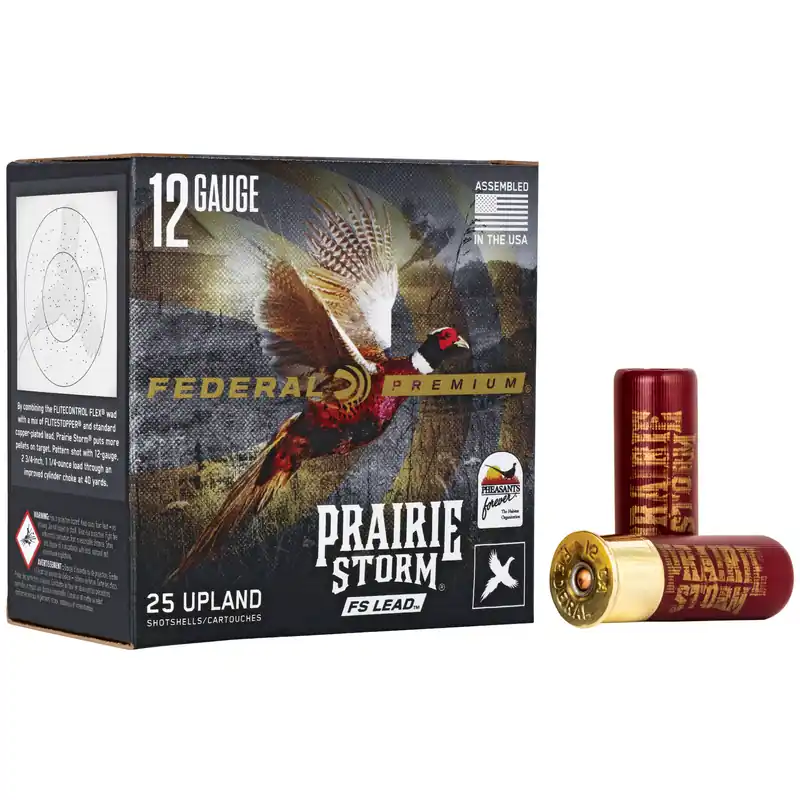 Federal Premium Storm 12 Gauge 2.75" #5 Lead Shot 25 Rounds/250 Rounds