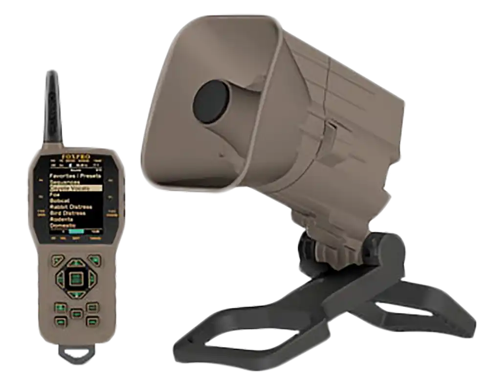 Foxpro X24 Digital Call with Tan ABS Polymer Attracts Multiple Targets