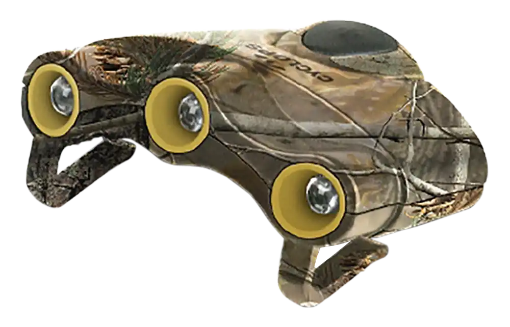 Cyclops Orion Tilt Hat Clip Light - 30 Lumens, Green/White LED, NXT Camo