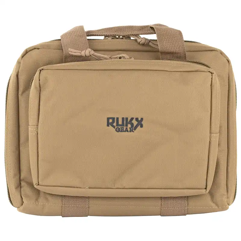 ATI Double Pistol Case in Tan Color